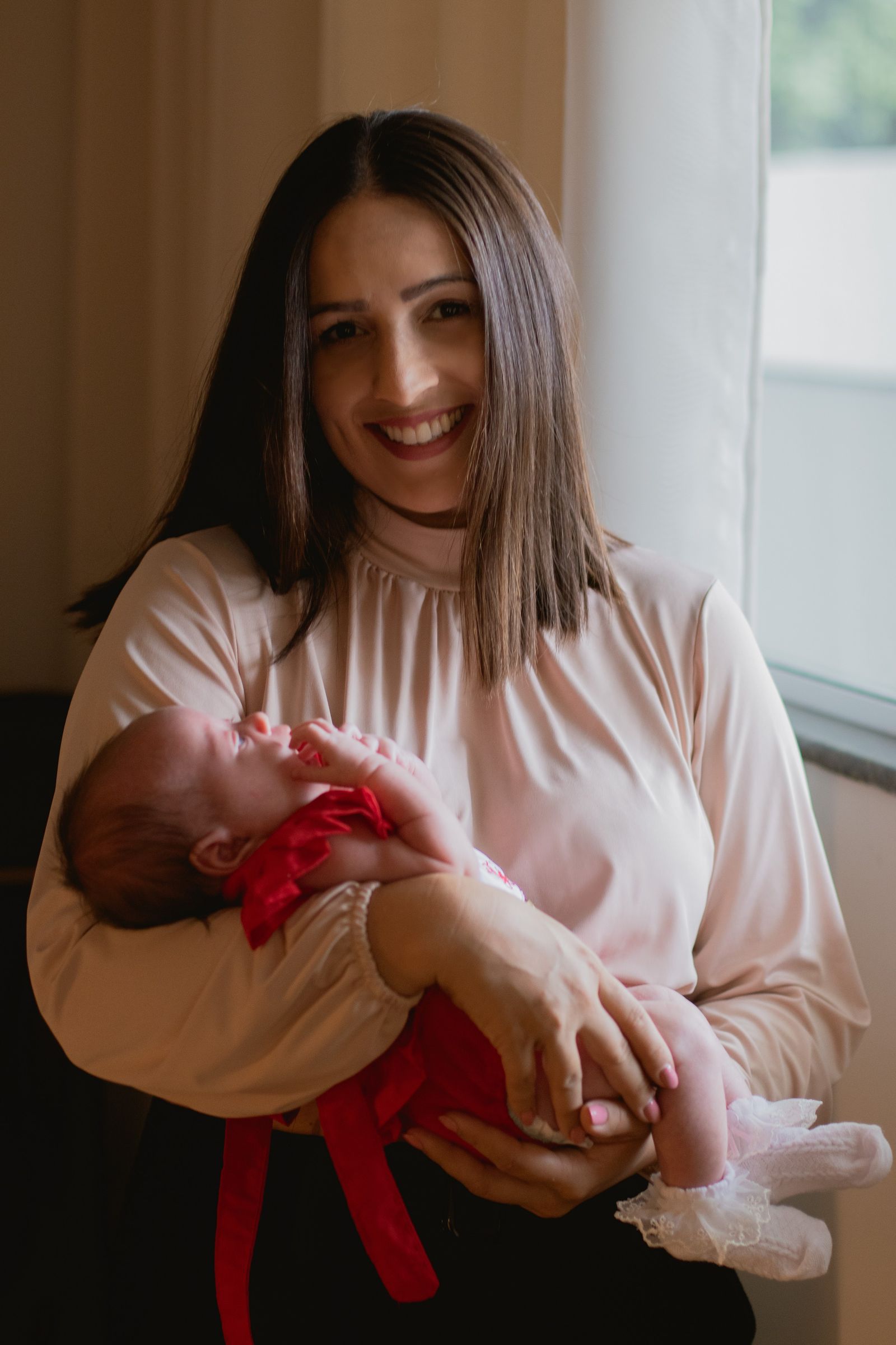 Mother and newborn at a Weber or Davis County birth center